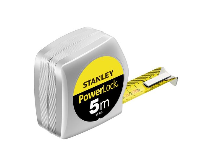 Stanley Rolbandmaat Powerlock 5M - 25Mm