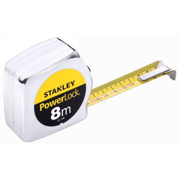 Stanley Rolbandmaat Powerlock 8M - 25Mm