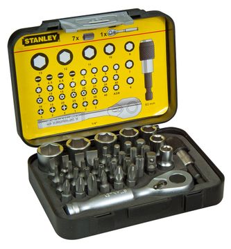 Stanley Bitset Expert Pro 1/4 - Ratelsleutel Stanley Bitset Expert Pro 1/4 - Ratelsleutel