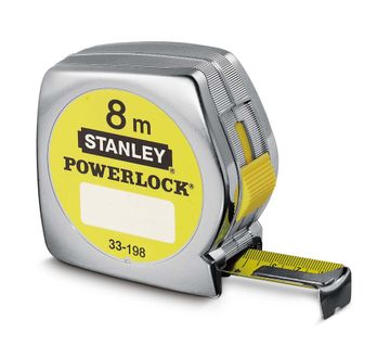 Stanley Rolbandmaat Powerlock 8M - 25Mm