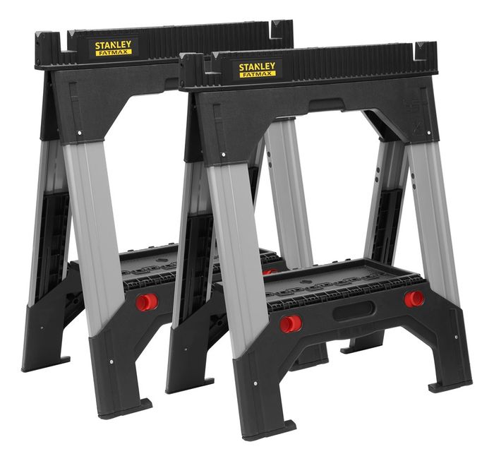 Stanley Fatmax Zaagbokken Alu/Plast (Paar) Stanley Fatmax Zaagbokken Alu/Plast (Paar)