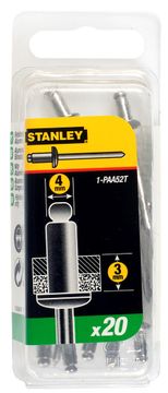 Stanley Popnagels 4X3Mm - 20 Stuks