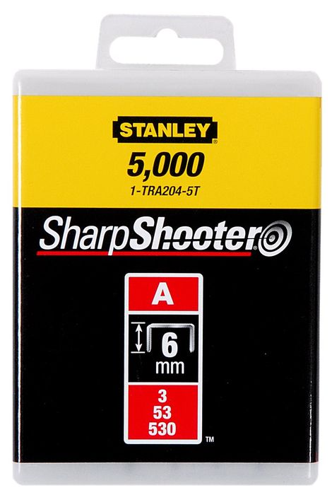 Stanley Nieten 6Mm Type A - 5000 Stuks