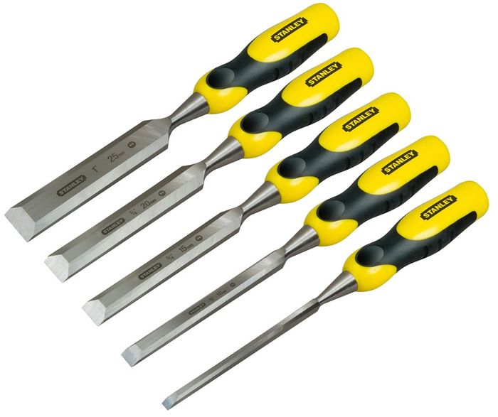 Stanley Steekbeitelset Dynagrip 5Dlg. Stanley Steekbeitelset Dynagrip 5Dlg.