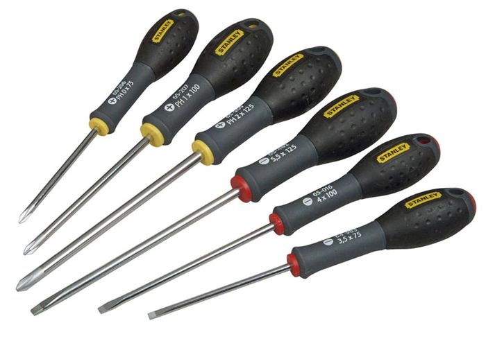 Stanley Fatmax 6-Delige Schroevendraaierset Stanley Fatmax 6-Delige Schroevendraaierset