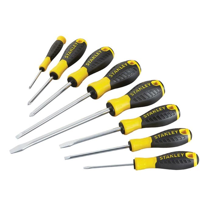 Stanley Schroevendr.set Essential 8-Delig Stanley Schroevendr.set Essential 8-Delig