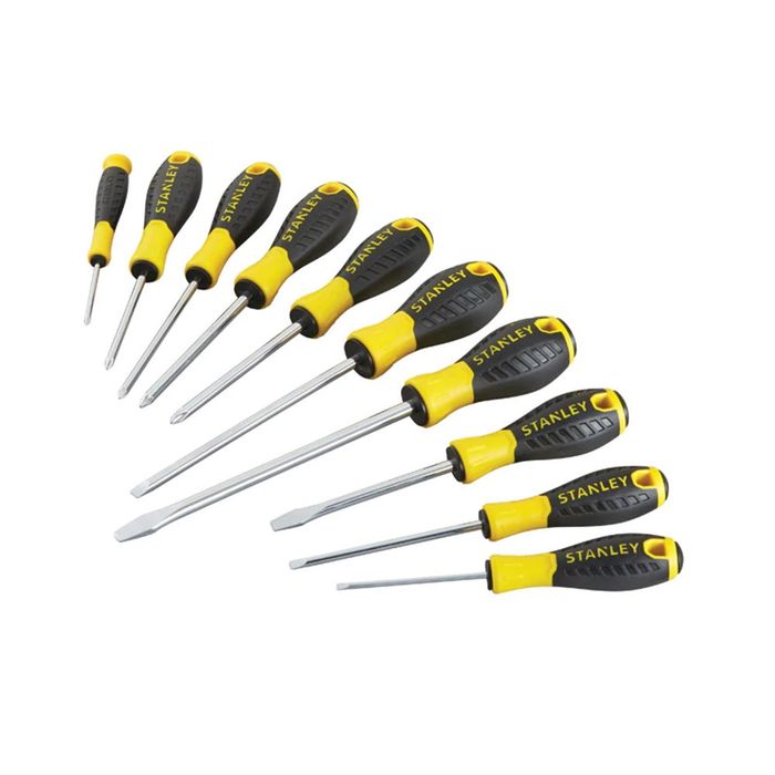 Stanley Schroevendr.set Essential 10-Delig Stanley Schroevendr.set Essential 10-Delig
