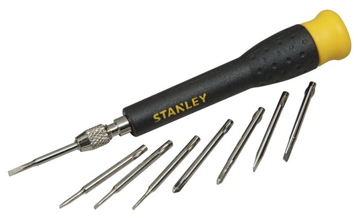 Stanley Multibit Precisie Schroevendraaierset Stanley Multibit Precisie Schroevendraaierset