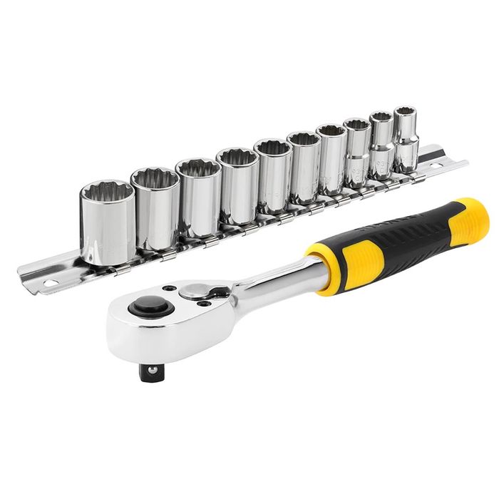 Stanley Ratelset 1/4 72t 11 delig Stanley Ratelset 1/4 72t 11 delig