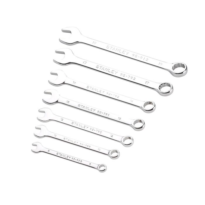Stanley Ringsteeksleutelset 7 delig Stanley Ringsteeksleutelset 7 delig