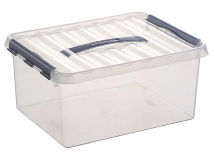 Sunware Box 15 Ltr Transp/Met. 78300609 Sunware Box 15 Ltr Transp/Met. 78300609