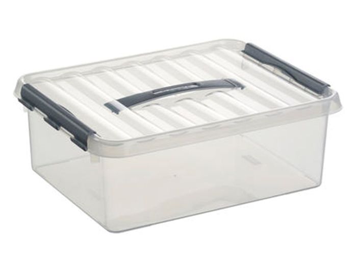 Sunware Box 12 Ltr Transp/Met. 78600609 Sunware Box 12 Ltr Transp/Met. 78600609
