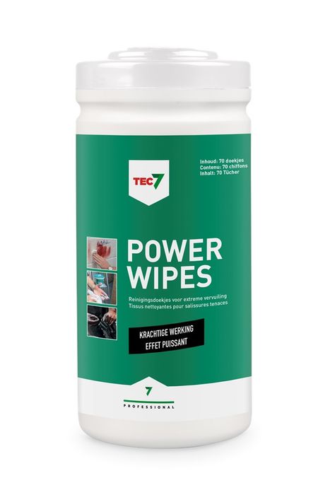 Tec7 Powerwipes dispenser 70st Tec7 Powerwipes dispenser 70st