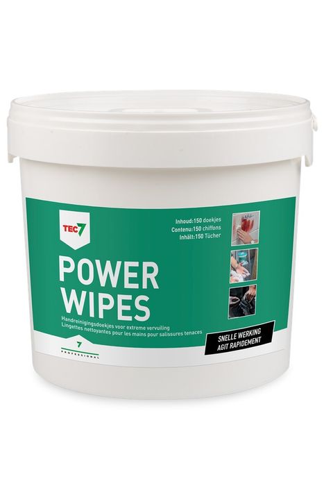 Tec7 Powerwipes emmer 150st Tec7 Powerwipes emmer 150st
