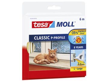Tesa CLASSIC P PROFIEL 8JR 6M  WIT