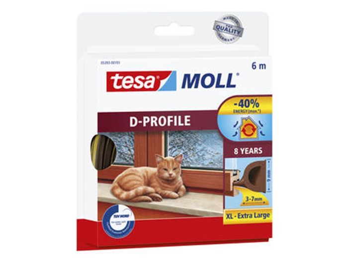 Tesa CLASSIC D PROFIEL 8JR 6M BRUIN Tesa CLASSIC D PROFIEL 8JR 6M BRUIN