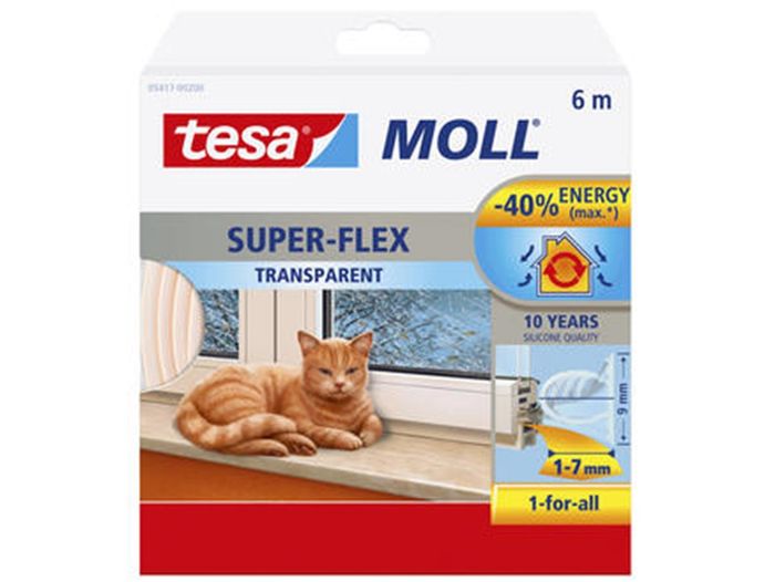 Tesa PREMIUM FLEXBILE 15JR 6M TRANS Tesa PREMIUM FLEXBILE 15JR 6M TRANS