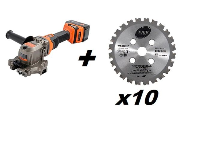 Tjep RC-20 A Betonijzer snijder + 10 afkortsc Tjep RC-20 A Betonijzer snijder + 10 afkortsc