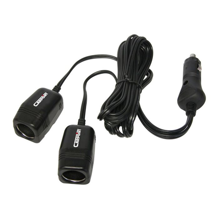 Carpoint Twincontactdoos 2M Kabel         2