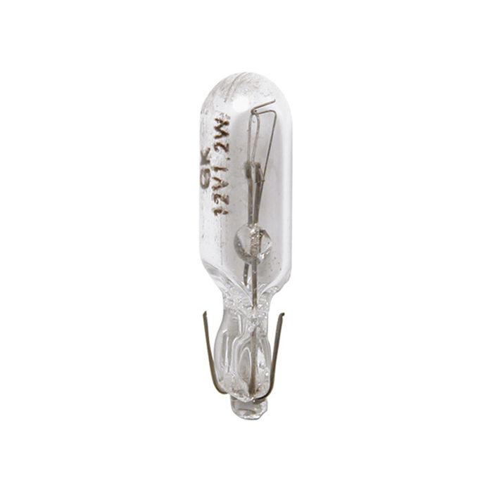 Carpoint Gl. Lamp 1.2W T5 Wedgeb. 2St.Bls 1