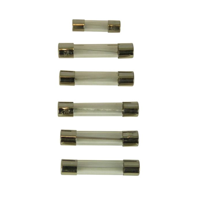 Carpoint Glaszekering Assortiment 6 St 3 Carpoint Glaszekering Assortiment 6 St 3