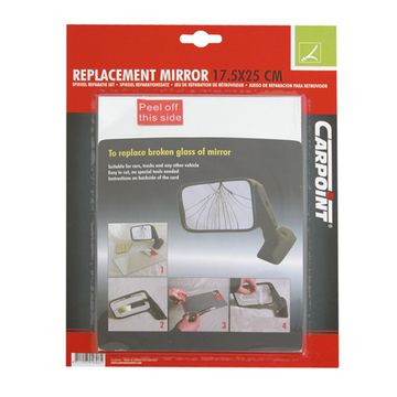 Carpoint Spiegelreparatiekit 17,5X25Cm   1U