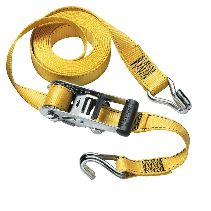 Masterlock Masterlock Haken Sjorband Met Ratel 4,5M Masterlock Masterlock Haken Sjorband Met Ratel 4,5M