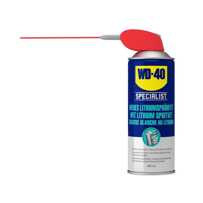 WD-40 Specialist WD40 SPUITVET WIT LITHIUM 400ML