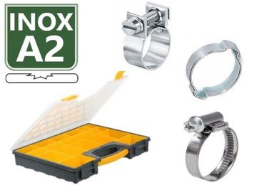Wedi Trade Assortimentsdoos Slangklemmen  Inox - 366 Delig (1 Pc)