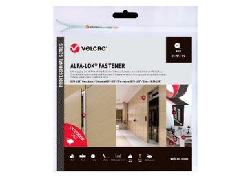 Wedi Trade VELCROÑ brand ALFA-LOKÑ band 25 mm Rol 01Mtr. Zwart