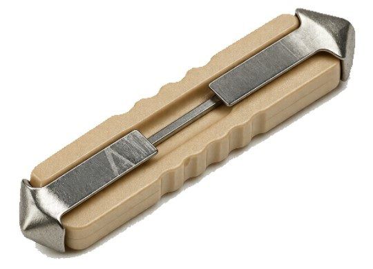 Wedi Trade Wt Torpedo Zekering Porcelein   8 Amp. Wit       (10 Pcs)