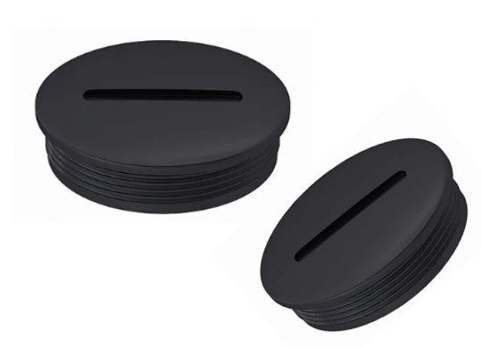 Wedi Trade WT BLINDSTOP zwart polyamide * M20 x 1.50 (25 Pcs.)