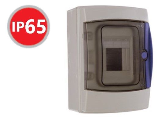 Wedi Trade Jangar VERDEELKAST Hydra IP65 OPbouw1X  4 (1 Pc.)