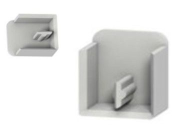 Wedi Trade WT eindstuk-Kamgeleider-16 mmŒ‚- 2 Polig(4 Pcs.)