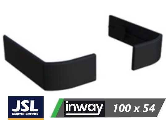 Wedi Trade WT Koppelstuk voor JSL I-Kanaal 100X54 Zwart (1 Set)