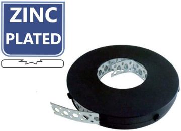 Wedi Trade WT Bandijzer M-Perf.cass. recht 1.0 x 25mm VZ (1x10 Mtr.)