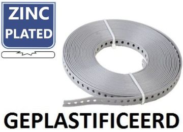 Wedi Trade Wt Bandijzer E-Perf. Op Rol Recht 0.8X14 Mm Gp-Grijs   (1X10