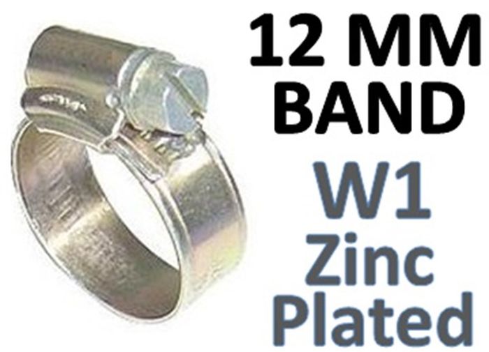 Wedi Trade Wt Slangklem 12 Mm-Band(W1-B Type)   50 Wedi Trade Wt Slangklem 12 Mm-Band(W1-B Type)   50