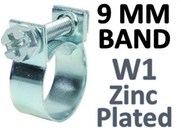 Wedi Trade Wt Mini Slangklem 9 Mm-Band (W1) 15-17 Wedi Trade Wt Mini Slangklem 9 Mm-Band (W1) 15-17