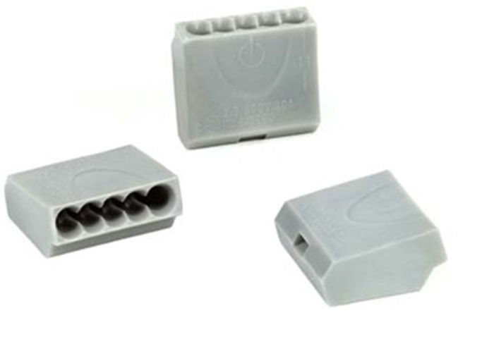 Wedi Trade Wt Steekklem Grijs/Nylon  5 Polig
