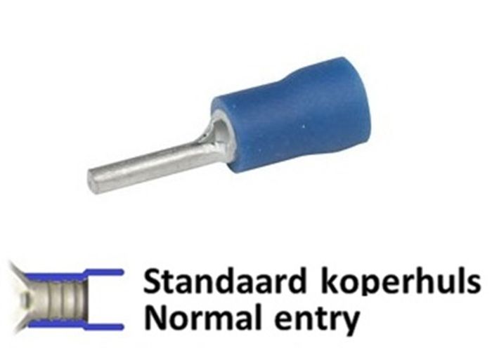 Wedi Trade Wt Penstekker (Sp) -Pen   9.00 Mm Blauw