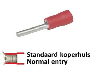 Wedi Trade Wt Penstekker (Sp) -Pen   9.00 Mm Rood