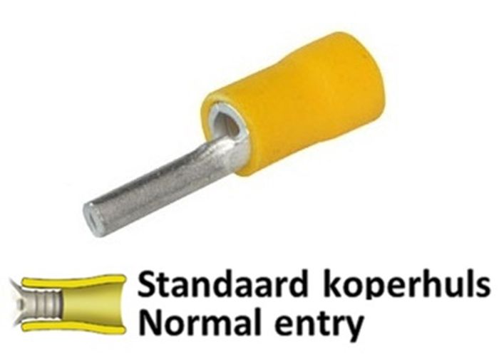 Wedi Trade Wt Penstekker (Sp) -Pen 14.50 Mm Geel
