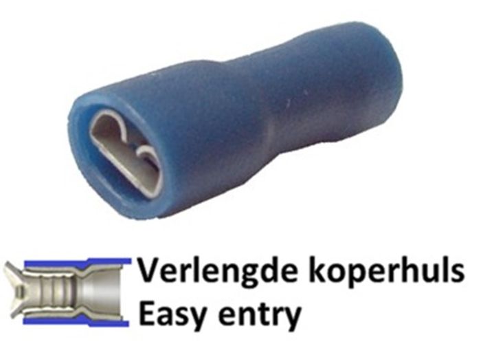 Wedi Trade Wt V-Stekkerhuls (Vpe)Volisol - 6.3 Mm Wedi Trade Wt V-Stekkerhuls (Vpe)Volisol - 6.3 Mm