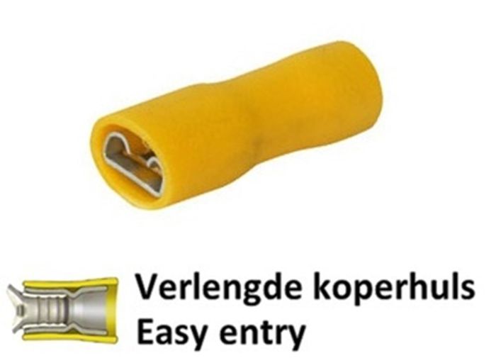 Wedi Trade Wt V-Stekkerhuls (Vpe)Volisol - 6.3 Mm
