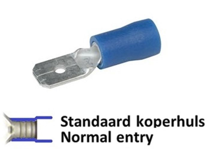 Wedi Trade Wt Vlakstekker (Sp) 2.50 Qmm-- 6.3 Mm Wedi Trade Wt Vlakstekker (Sp) 2.50 Qmm-- 6.3 Mm
