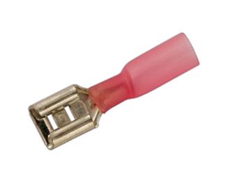 Wedi Trade Wt Krimp-Vlakstekkerhuls(Sp) -- 6.3 Mm