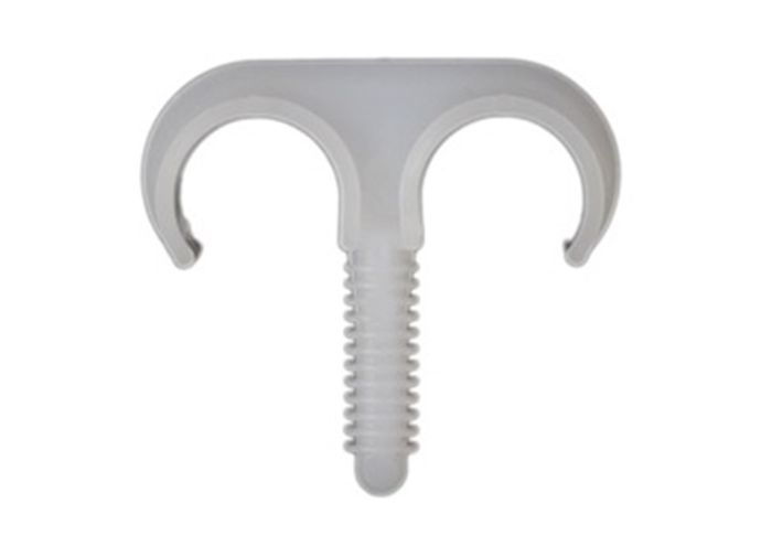 Wedi Trade Wt Plugclips -Dubbel- Wit Pvc 16-20Mm Wedi Trade Wt Plugclips -Dubbel- Wit Pvc 16-20Mm