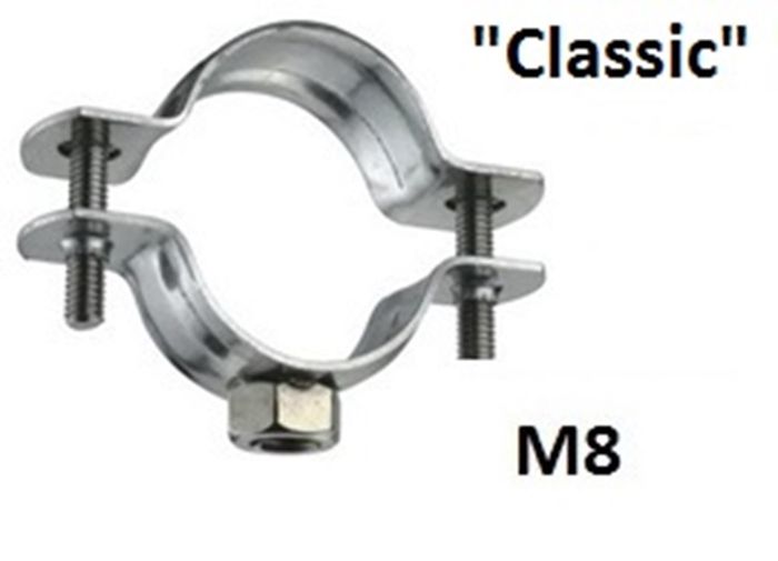 Wedi Trade Buisbeugel Classic.-Vz-M8 -2 Schroeven Wedi Trade Buisbeugel Classic.-Vz-M8 -2 Schroeven