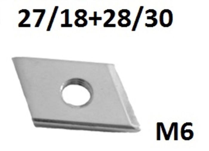 Wedi Trade Glijmoer Voor Rails 27/18+28/30